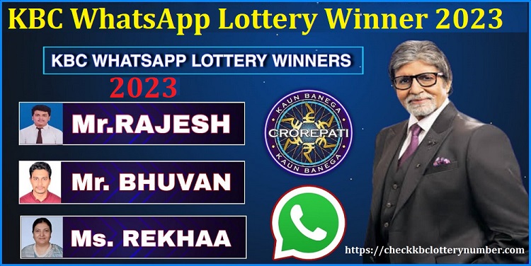 KBC WhatsApp Lottery Winner 2023